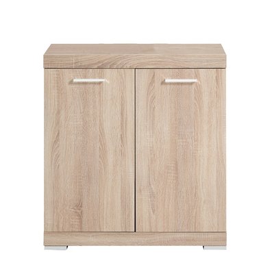 Buffet 2 Portes avec Étagère Amovible L80cm - Bristol CALICOSY