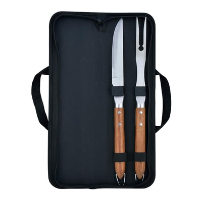 Set de couteau et fourchette de barbecue - "Sève" LAGUIOLE CUISSON