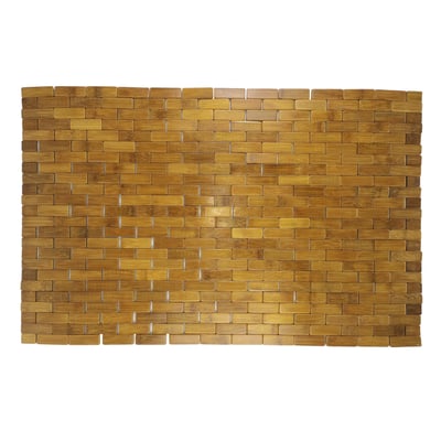 Tapis de bain en bambou, DOMINO SENSEA