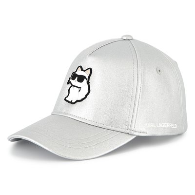 Casquette réglable avec badge KARL LAGERFELD KIDS
