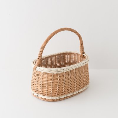 Panier à commissions en osier BICOLORE KOK
