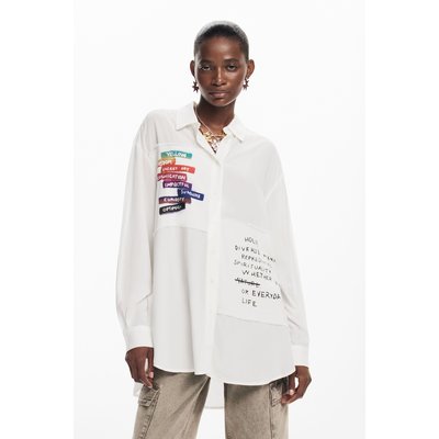 Desigual - Chemise à imprimé lettres DESIGUAL