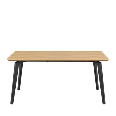 Table à manger 4 personnes en bois et métal- LUNKA DRAWER