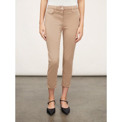 Pantalon chino en DRILL de coton élasthanne MOTIVI
