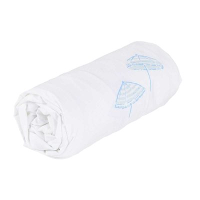 Drap housse  en Percale de coton - NICE TRADITION DES VOSGES