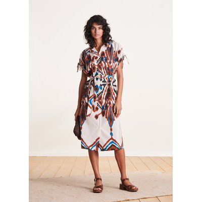 Robe chemise oversize à manches courtes LA FEE MARABOUTEE