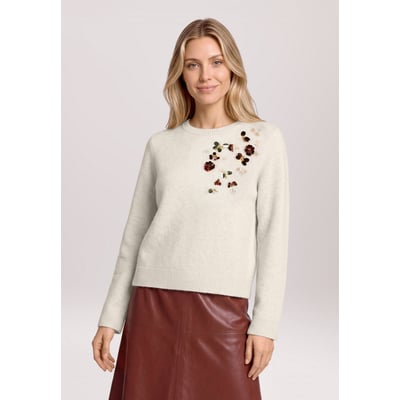 Pull-over en maille à pierres fantaisie BETTY & CO