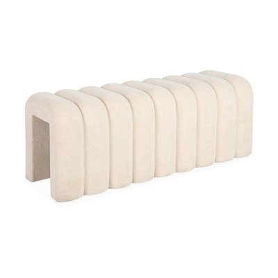 Banc, bout de lit contemporain tissu ITO SWEEEK