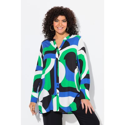 Blouse longue imprimé graphique ULLA POPKEN