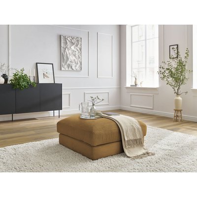 Pouf velours côtelé, LEONARD BOBOCHIC