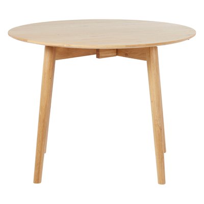 Table repas ronde 100cm chêne naturel Mika ZAGO