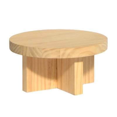 Tabouret en pin massif non verni MOLA NAAN FURNITURE