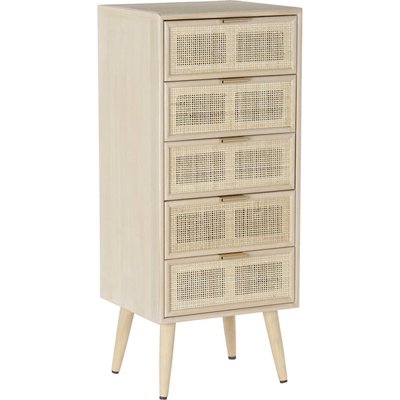Commode en bois, cannage, Scandi rejilla RECOLLECTION