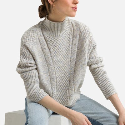 Rollkragenpullover, Feinstrick ICODE