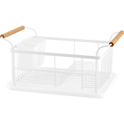 Égouttoir vaisselle  métal et bois pour cuisine élégante RECOLLECTION