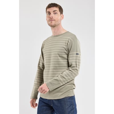 Marinière manches longues en coton épais ARMOR-LUX