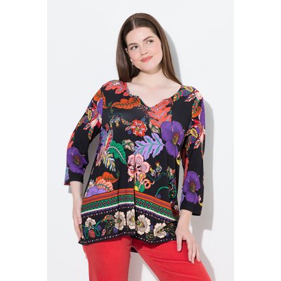 T-shirt col tunisien et manches 3/4 ULLA POPKEN