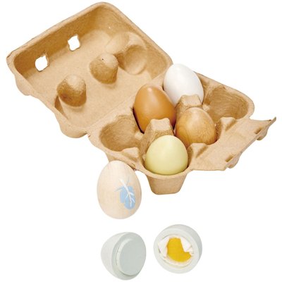 Oeufs en bois TENDER LEAF TOYS