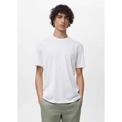 T-shirt 100 % coton slim-fit MANGO MAN