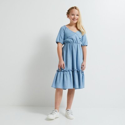 Robe chambray femme best sale