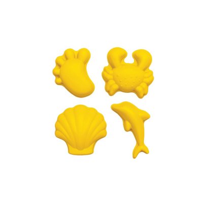 Set de 4 moules de plage SCRUNCH