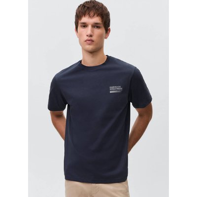 T-shirt coton message MANGO TEEN