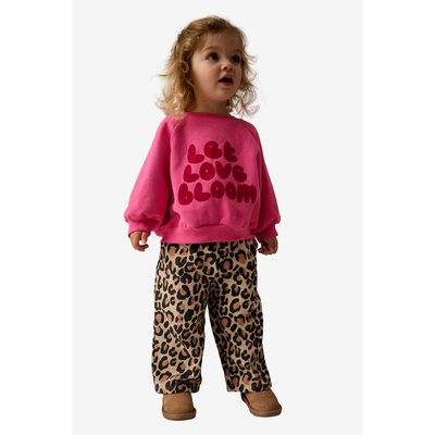 Pantalon large et sweat imprimé, ensemble NEXT