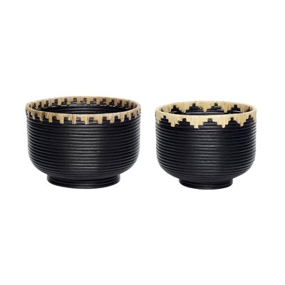Paniers (set de 2) BLACKIE HUBSCH