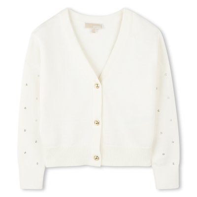 Cardigan boutonné en tricot MICHAEL KORS