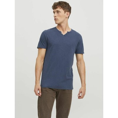 T-shirt col tunisien jjesplit JACK & JONES