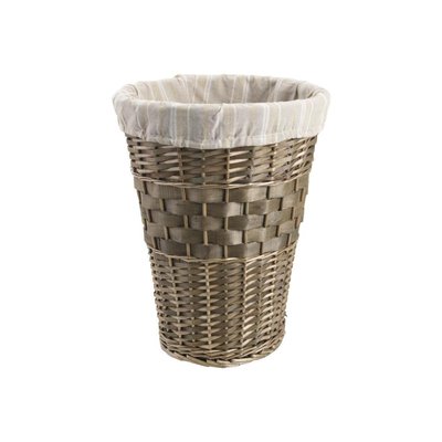 Panier à linge en éclisse et coton AUBRY GASPARD