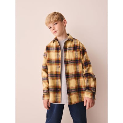 Chemise texturée à manches longues NEXT