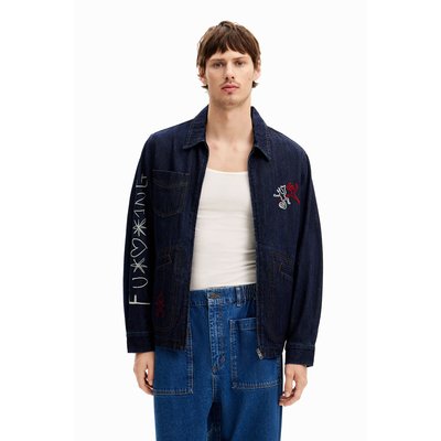 Veste en denim silhouettes DESIGUAL