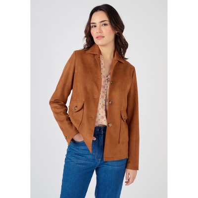 Veste en suedine femme hotsell