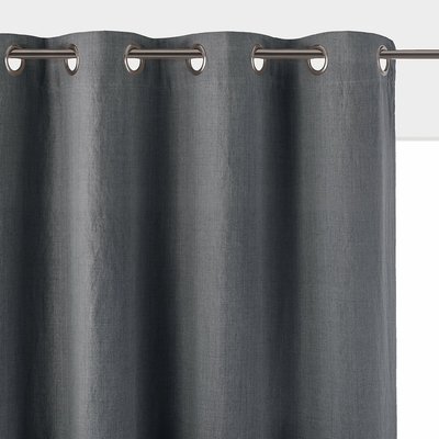 Rideau radiateur occultant lin lavé Onega LA REDOUTE INTERIEURS