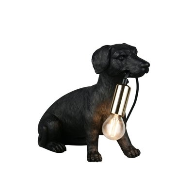 Lampe de table RUDI, Design chien assis BOITE A DESIGN