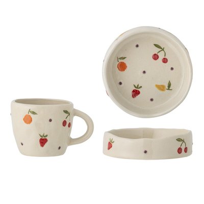 Set de vaisselle bébé grès  Tatiana set de 2 BLOOMINGVILLE