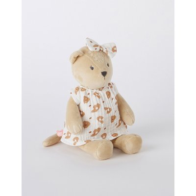 Peluche small Kendi en Veloudoux beige/terracotta NOUKIE'S