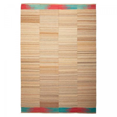 Authentique tapis d'Orient kilim fait main en laine M UN AMOUR DE TAPIS