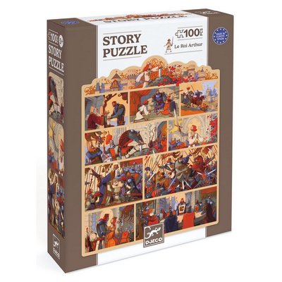 STORY PUZZLES - Le Roi Arthur DJECO
