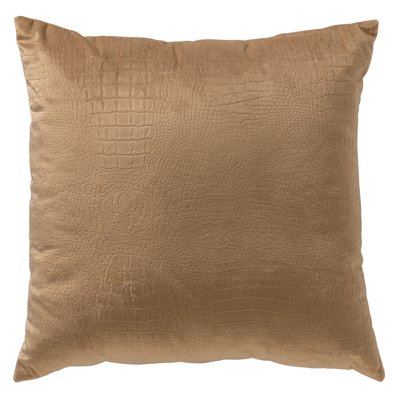 Housse de coussin Croco - Marron, 40x40 cm DUTCH DECOR