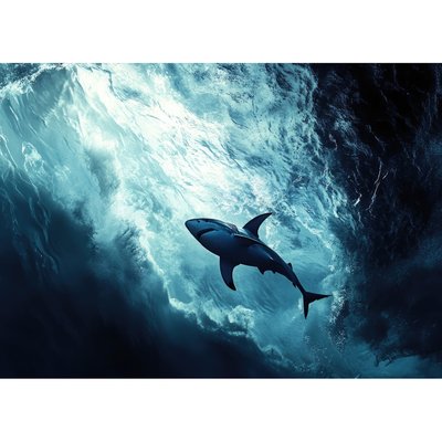 Tableau Mural Requin Majestueux MER CEANOTHE