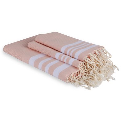 Foutas de bain (1+2) coton HAMPTONS FEBRONIE