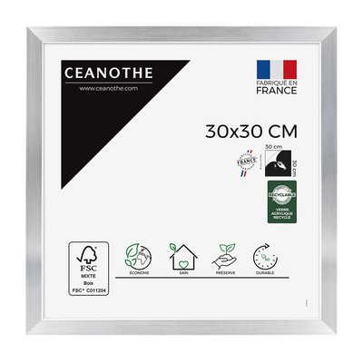 Cadre Photo 30x30 Cm Résine Recyclée PRECIOUS CEANOTHE