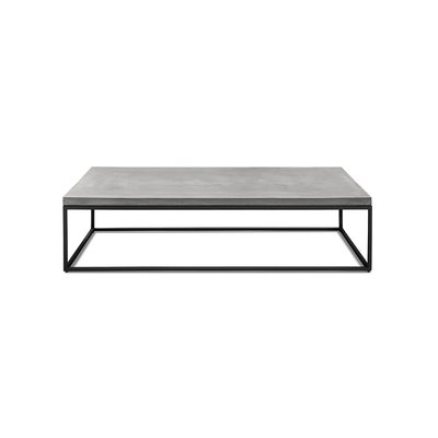 Table basse 1300x700 black PERSPECTIVE LYON BETON