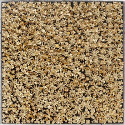 Tableau 3D fleurs 120x120cm KARE DESIGN