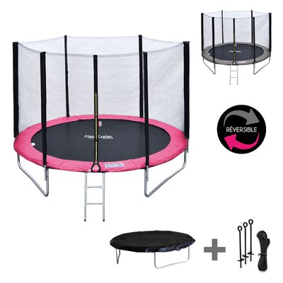 Trampoline Ø245cm avec accessoires, CANBERRA HAPPY GARDEN
