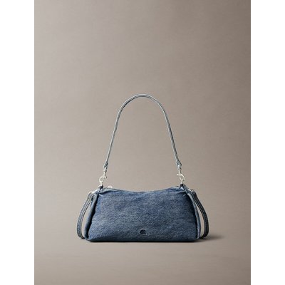 Sac porté épaule en denim, 2 bandoulières CALVIN KLEIN
