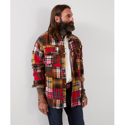 Chemise à Carreaux Patchwork Parfaite JOE BROWNS
