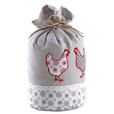 Cale-porte en coton et lin 1,5kg Poule AUBRY GASPARD